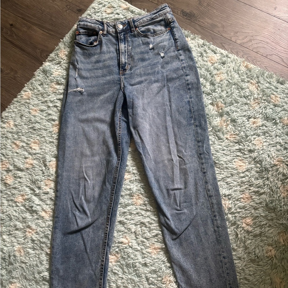 Denim mom Jean